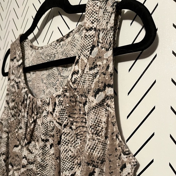 Loft Snake Print Tank - Picture 2 of 8